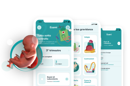 Schermate App Coccole Pampers