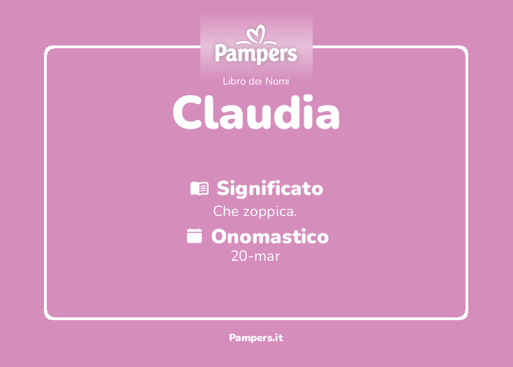 pampers childs book name