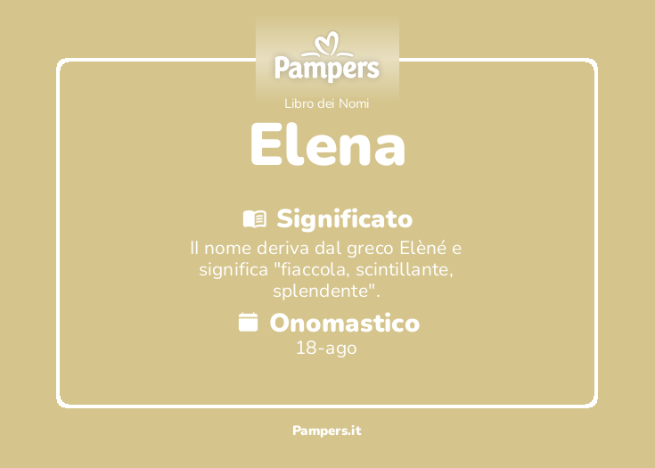 pampers childs book name