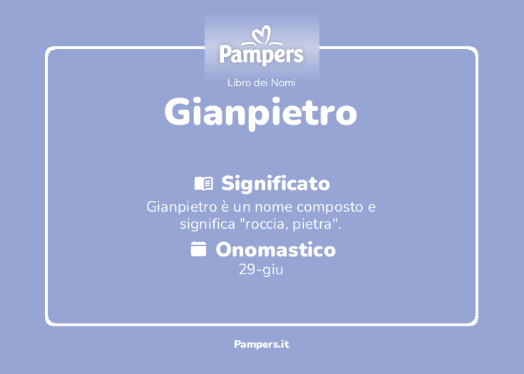 pampers childs book name