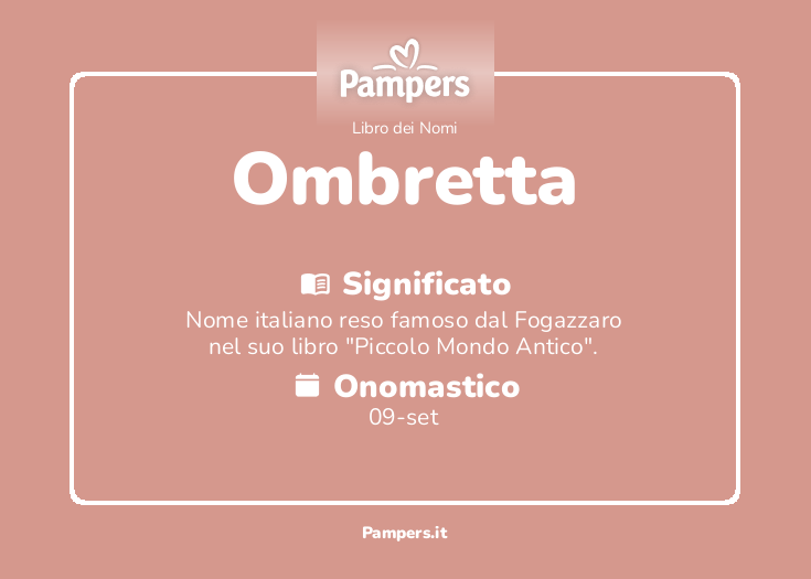 pampers childs book name