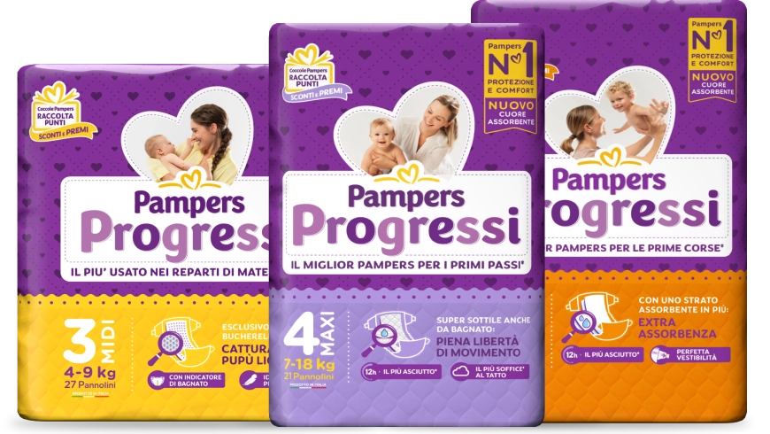 pampers progressi