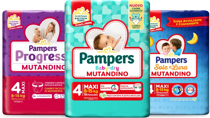 Pampers mutandino