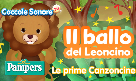 La canzone per bambini da ballare del leoncino Leo