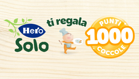Acquista 10 euro di prodotti HERO SOLO e ottieni 1000 punti, fino al 4 settembre!
